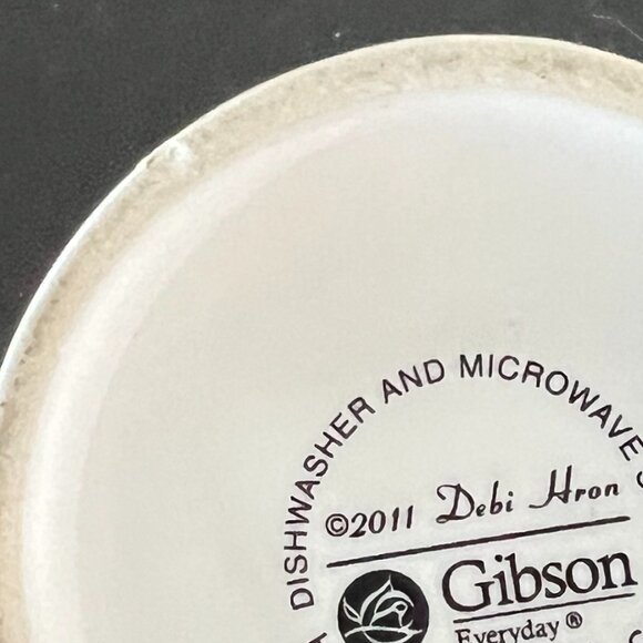 GIBSON Whimsical Cat Lover Ceramic Mug ~ Artwork by Debi Hron ~ Kittens ~ Cats - Picture 13 of 14